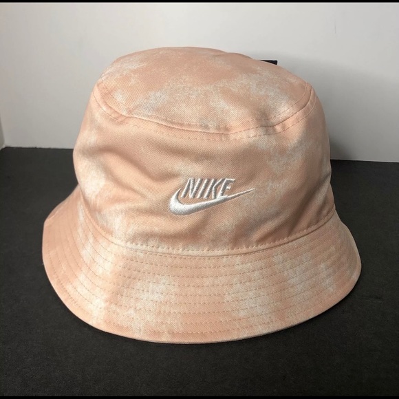 Nike Sportswear Tie Dye Arctic Orange Bucket Hat - Picture 3 of 8